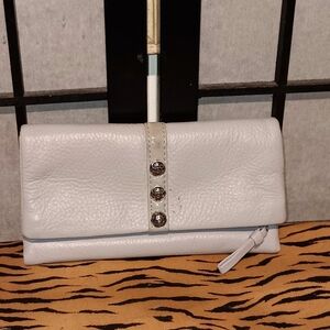 Brighton Women’s Fold-Over Leather Clutch